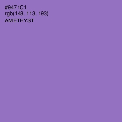 #9471C1 - Amethyst Color Image