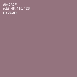 #94737E - Bazaar Color Image