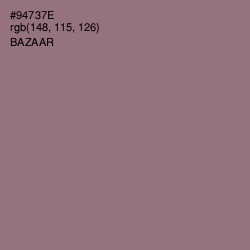 #94737E - Bazaar Color Image