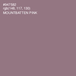 #947582 - Mountbatten Pink Color Image