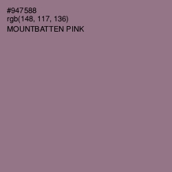 #947588 - Mountbatten Pink Color Image