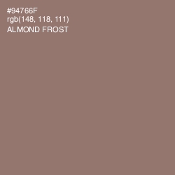 #94766F - Almond Frost Color Image