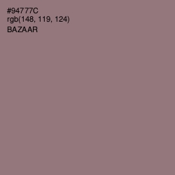 #94777C - Bazaar Color Image