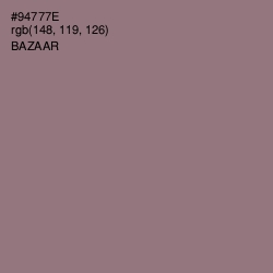 #94777E - Bazaar Color Image