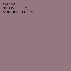 #947780 - Mountbatten Pink Color Image