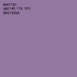 #9477A1 - Wisteria Color Image