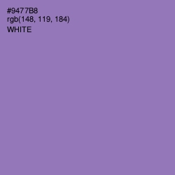 #9477B8 - Purple Mountain's Majesty Color Image