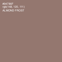 #94786F - Almond Frost Color Image