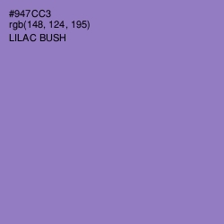 #947CC3 - Lilac Bush Color Image