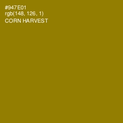 #947E01 - Corn Harvest Color Image