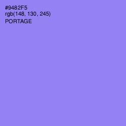 #9482F5 - Portage Color Image