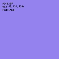 #9483EF - Portage Color Image