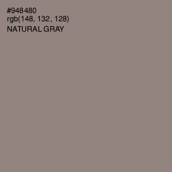#948480 - Natural Gray Color Image