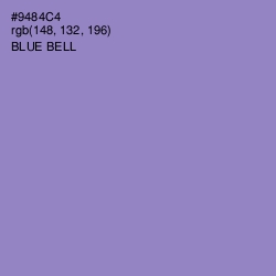 #9484C4 - Blue Bell Color Image