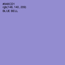 #948CD1 - Blue Bell Color Image