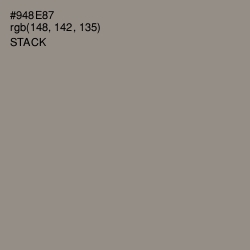 #948E87 - Stack Color Image