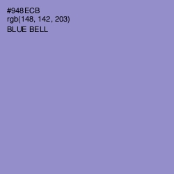 #948ECB - Blue Bell Color Image