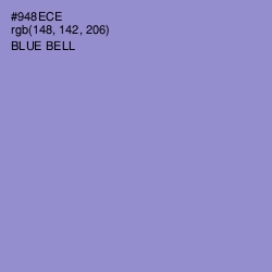 #948ECE - Blue Bell Color Image