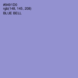 #9491D0 - Blue Bell Color Image