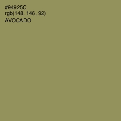 #94925C - Avocado Color Image