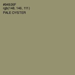 #94926F - Pale Oyster Color Image