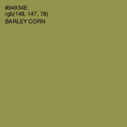 #94934E - Barley Corn Color Image