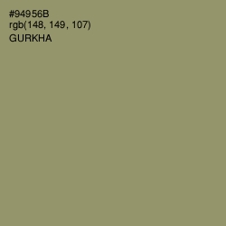 #94956B - Gurkha Color Image