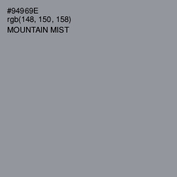 #94969E - Mountain Mist Color Image