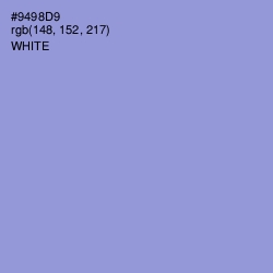 #9498D9 - Blue Bell Color Image