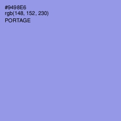 #9498E6 - Portage Color Image