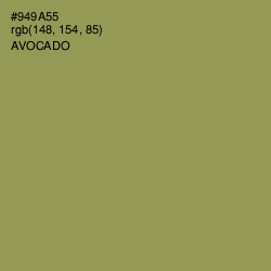 #949A55 - Avocado Color Image