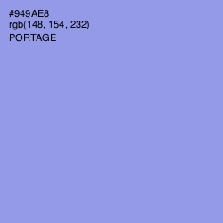 #949AE8 - Portage Color Image