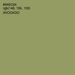 #949C64 - Avocado Color Image