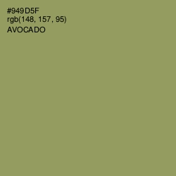 #949D5F - Avocado Color Image