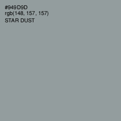 #949D9D - Star Dust Color Image