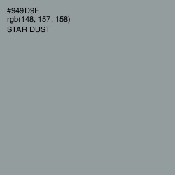 #949D9E - Star Dust Color Image