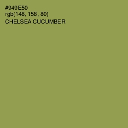 #949E50 - Chelsea Cucumber Color Image