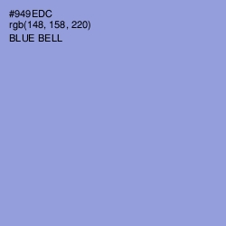 #949EDC - Blue Bell Color Image