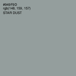 #949F9D - Star Dust Color Image