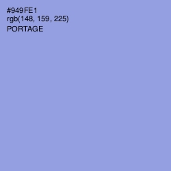 #949FE1 - Portage Color Image