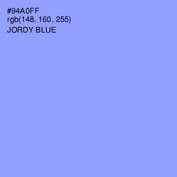#94A0FF - Jordy Blue Color Image
