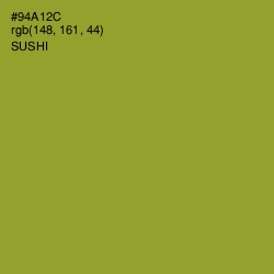 #94A12C - Sushi Color Image