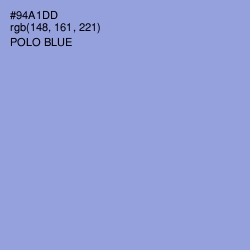 #94A1DD - Polo Blue Color Image