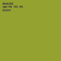 #94A32E - Sushi Color Image