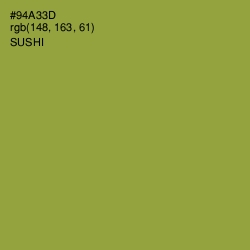 #94A33D - Sushi Color Image