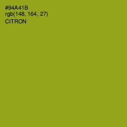 #94A41B - Citron Color Image