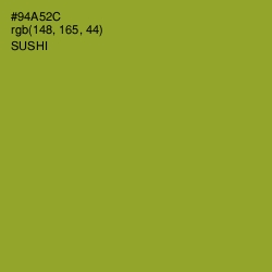 #94A52C - Sushi Color Image