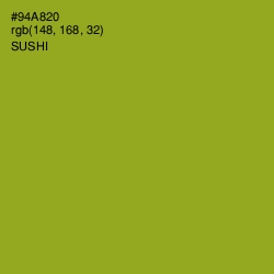 #94A820 - Sushi Color Image