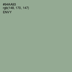 #94AA93 - Envy Color Image