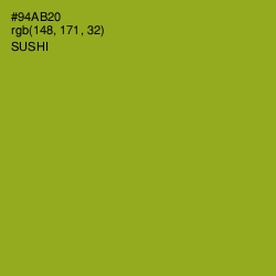 #94AB20 - Sushi Color Image